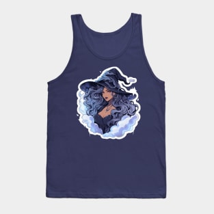 Pastel Goth Cute Stormy Witch Tank Top